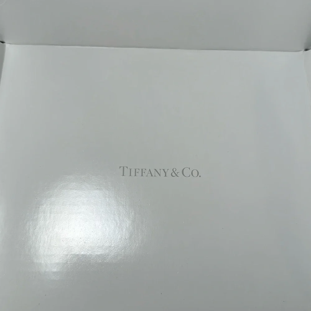 Tiffany packaging: blue box, gift card, envelope, ribbon, bag and shipping box - Picture 10 of 11